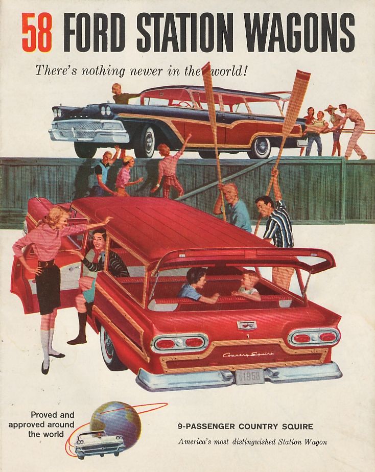 1958 Ford Wagons Foldout